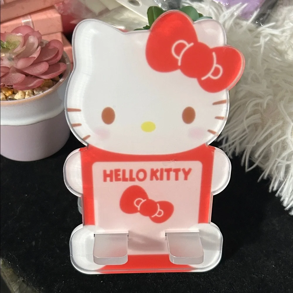 Hello Kitty Pink and Red Phone Holder